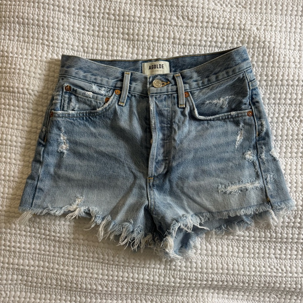AGOLDE Parker Vintage Cut Off Shorts
